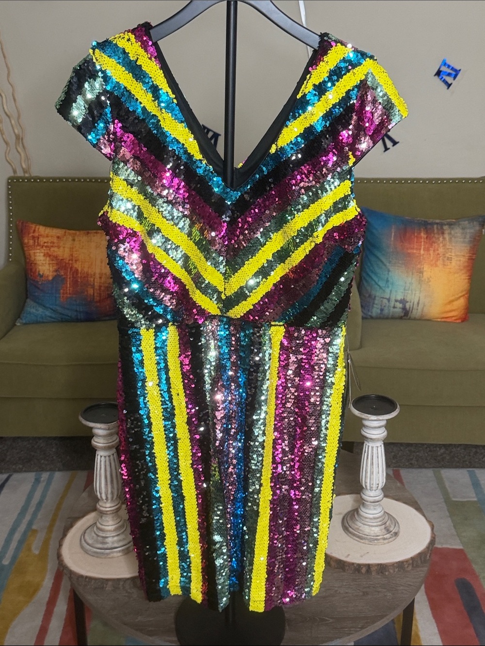 Beautiful Sparkly Sequined Dress